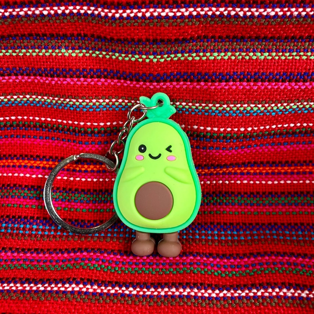 Avocado Keychain